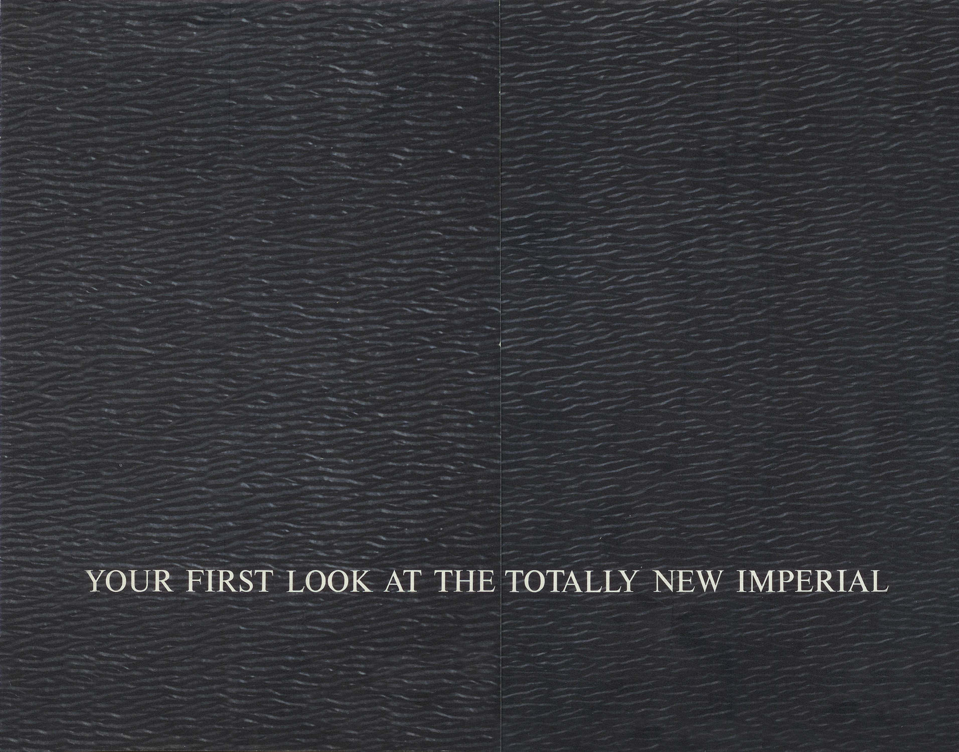 1964 Chrysler Imperial Introduction Folder